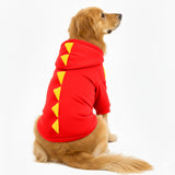 PawsIndia Limited Edition Dog & Cat Hoodie - Dinosaur Pattern