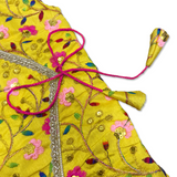 PawsIndia Traditional Marigold Yellow Prince Kurta for Cats - Limited Edition