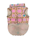 Pawsindia Traditional Nawabi Pink Embroidered Kurta for Dogs | Ethnic Festive Wear