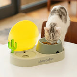 MewooFun Sunrise Cat Bowl Auto Pet Feeder