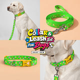PawsIndia Aliens Calling Printed Collar for Dogs & Cats