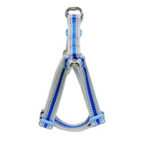 Pawsindia Reflective Nylon Harness for Small Dogs - Blue