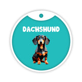 Customized Dog Id Tag - Dachshund