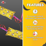 Pawsindia Catnip Aromatherapy Toy with Ribbons- Yellow