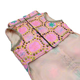 Pawsindia Traditional Nawabi Pink Embroidered Kurta for Dogs | Ethnic Festive Wear