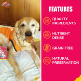 Raw Bites Organic Dehydrated - Turkey Jerky  Premium Dog Treats