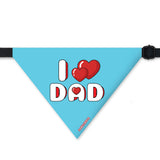 PawsIndia Pet Bandana - I Love Dad