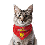 PawsIndia Cat Bandana - I Am Iron Cat