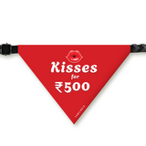 PawsIndia Pet Bandana - Kisses