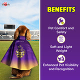 Pawsindia IPL Edition - Kolkata Knight Biters Dog Cape