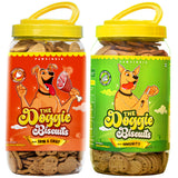 The Doggie Biscuits, Pack of 2, Peanut Butter + Roasted Lamb