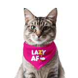 PawsIndia Cat Bandana - Lazy AF