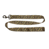 Pawsindia Cheetah Print Nylon Leash for Dogs with a Padded Handle