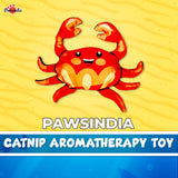 Pawsindia Catnip Aromatherapy Crab Toy
