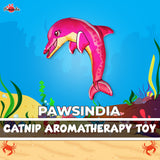Pawsindia Catnip Aromatherapy Dolphin Toy