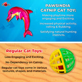 Pawsindia Catnip Aromatherapy Dolphin Toy