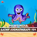 Pawsindia Catnip Aromatherapy Octopus Toy