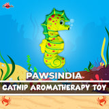 Pawsindia Catnip Aromatherapy Seahorse Toy