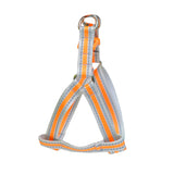 Pawsindia Reflective Nylon Harness for Small Dogs - Orange