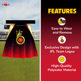 Pawsindia IPL Edition -Royal Pups Of Bangalore Dog Cape