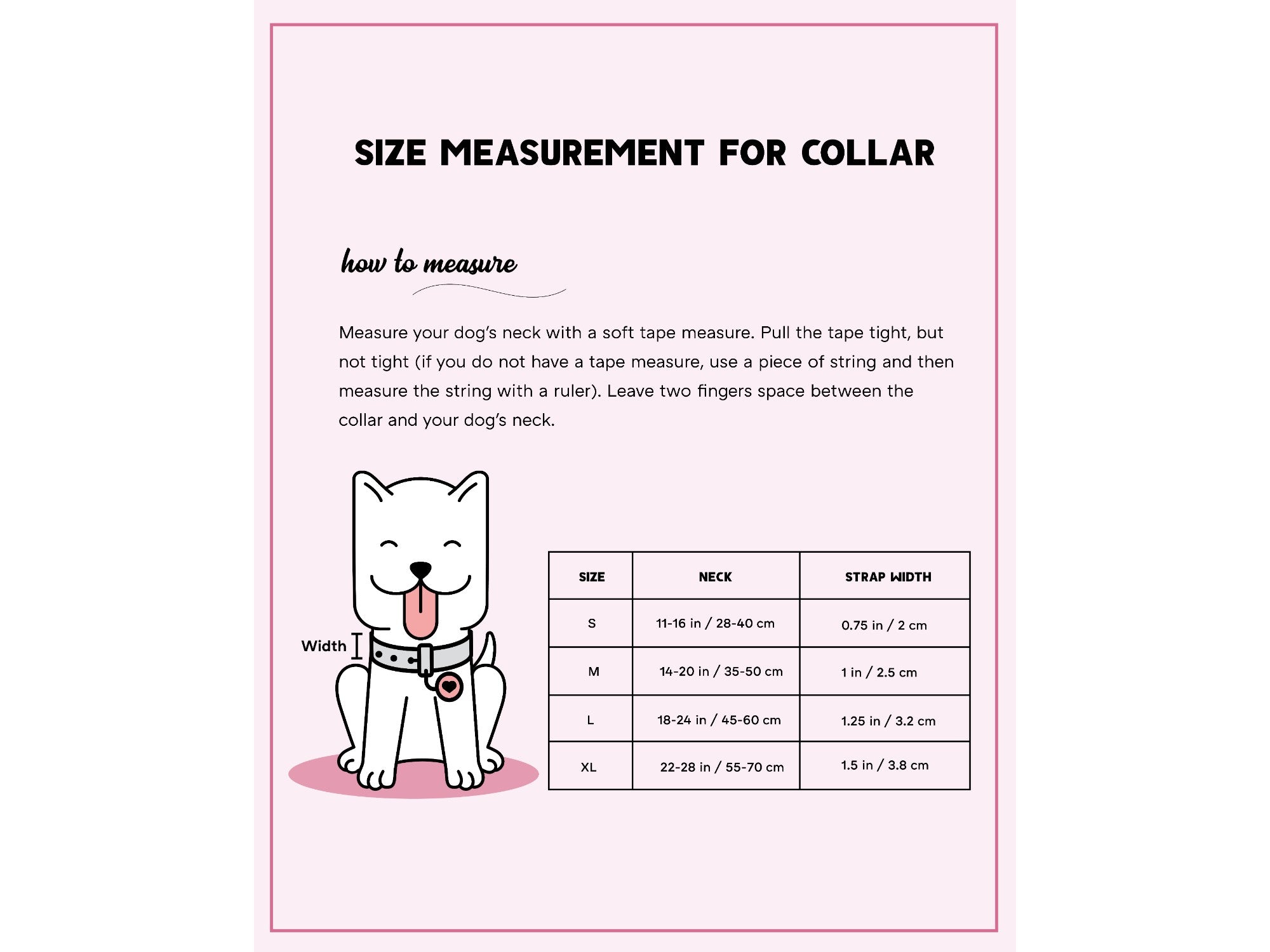 Pets Way Solid Dog Collar - Honey