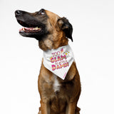 PawsIndia Pet Bandana - To Glam To Give A Damn