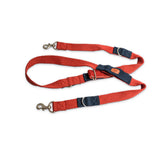 PetWale Multi-Function Leash Red with Blue