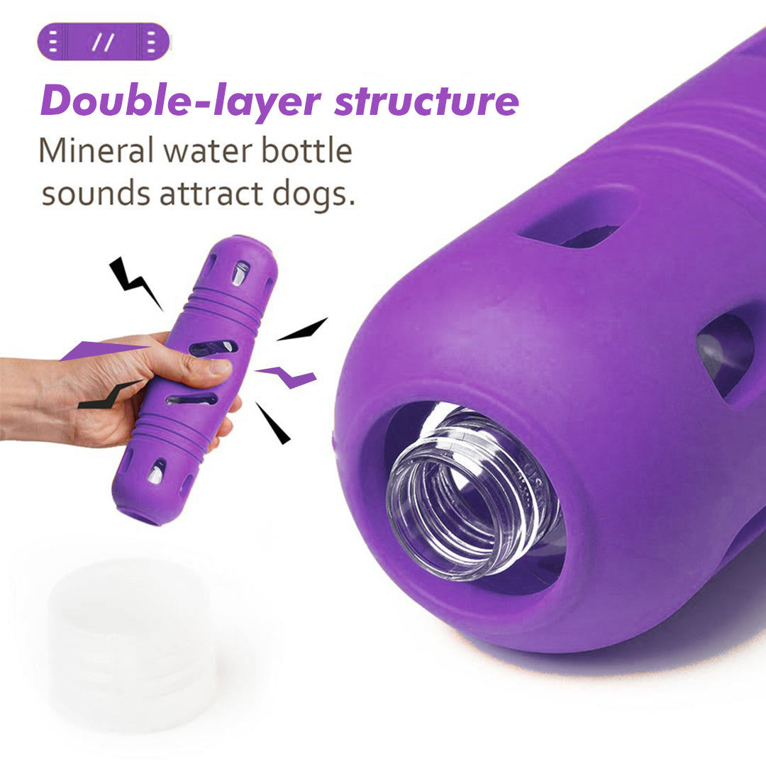 Rubber Bottle Dog Chew Toy