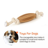 Basil - Jute Rope Toy with Spike TPR Chew Centre