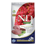 N&D Quinoa Weight Management Dry Dog Food, Grain-Free, Adult Breed, 2.5-kg, Lamb Broccoli and Asparagus