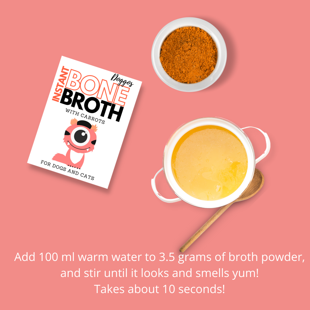 Instant Bone Broth Chicken with Carrot - 100ml from 1 sachet
