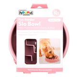 Fun Feeder Slo Bowl Slow Feeder Dog Bowl Small (14.6 cm) Pink