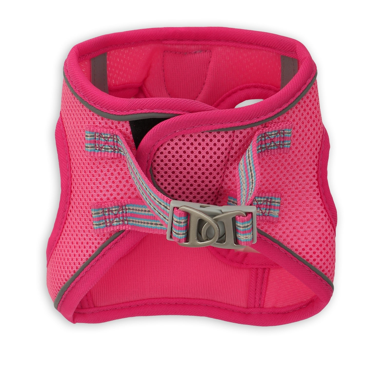 Basil - Adjustable Mesh Harness for Puppy, Dogs & Cats Pink