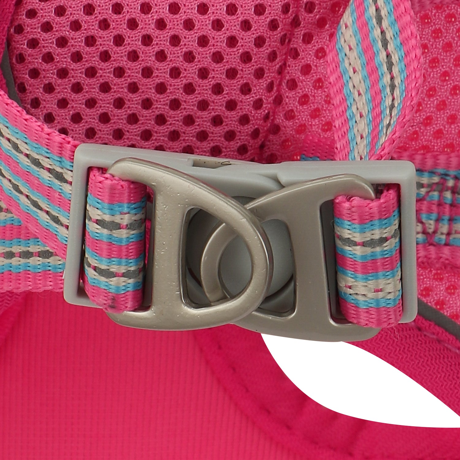 Basil - Adjustable Mesh Harness for Puppy, Dogs & Cats Pink
