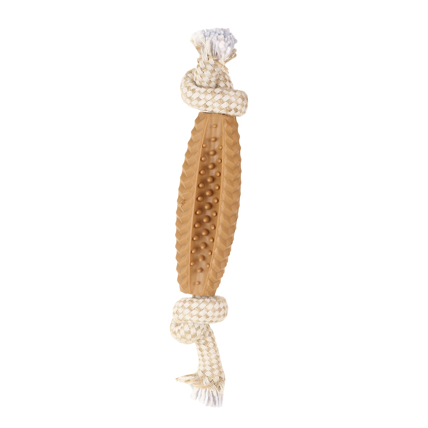 Basil - Jute Rope Toy with Spike TPR Chew Centre