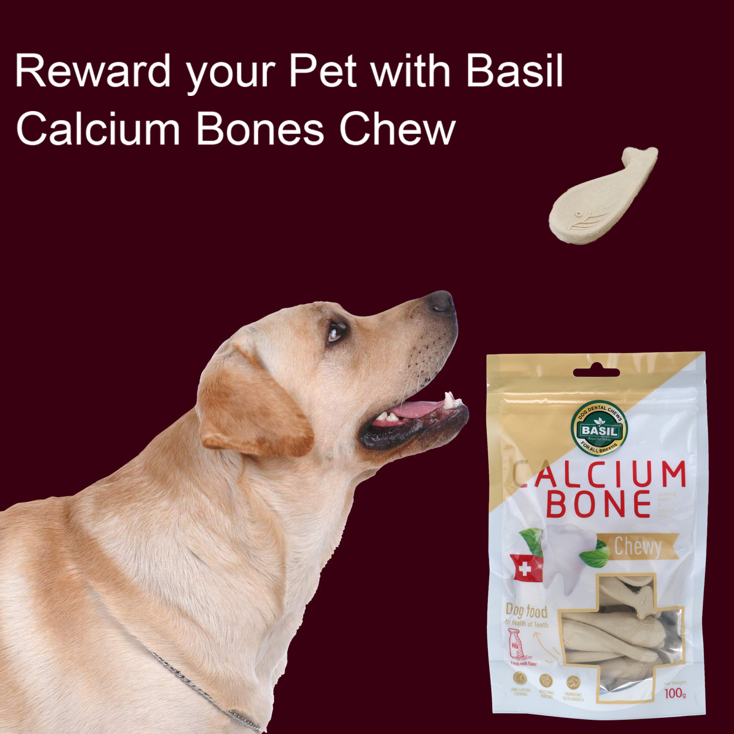 Dog Chew Calcium Bone 
