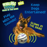Wobble Wag Giggle ball Interactive Dog Toy - Glow in the Dark