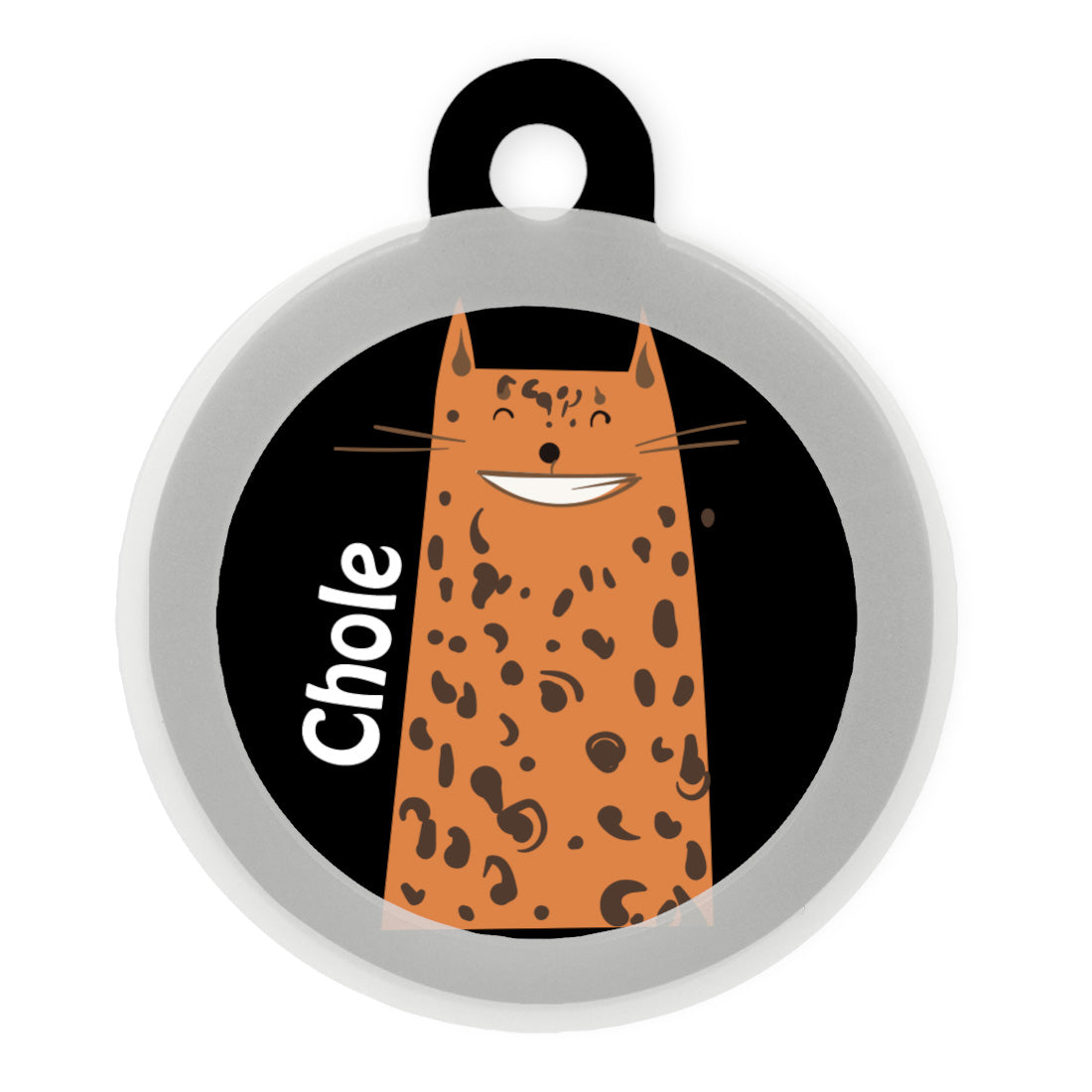 Customized Cat Tags - Black & Brown