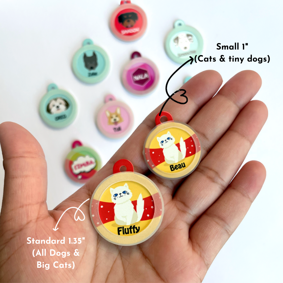 Customized Dog Tags Summer Exclusives - Popsicles