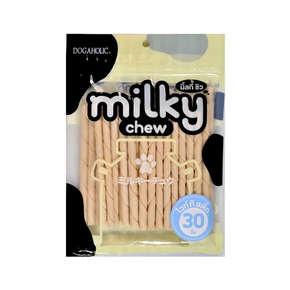 Dogaholic Milky Chew Stick Style (30 pieces)