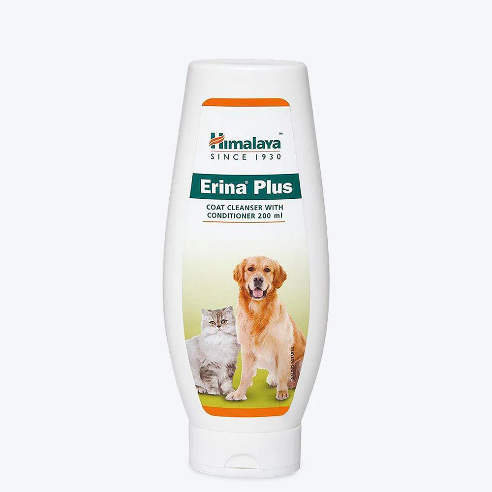 Himalaya Erina Plus Coat Dog Cleanser with Conditioner - 200 ml
