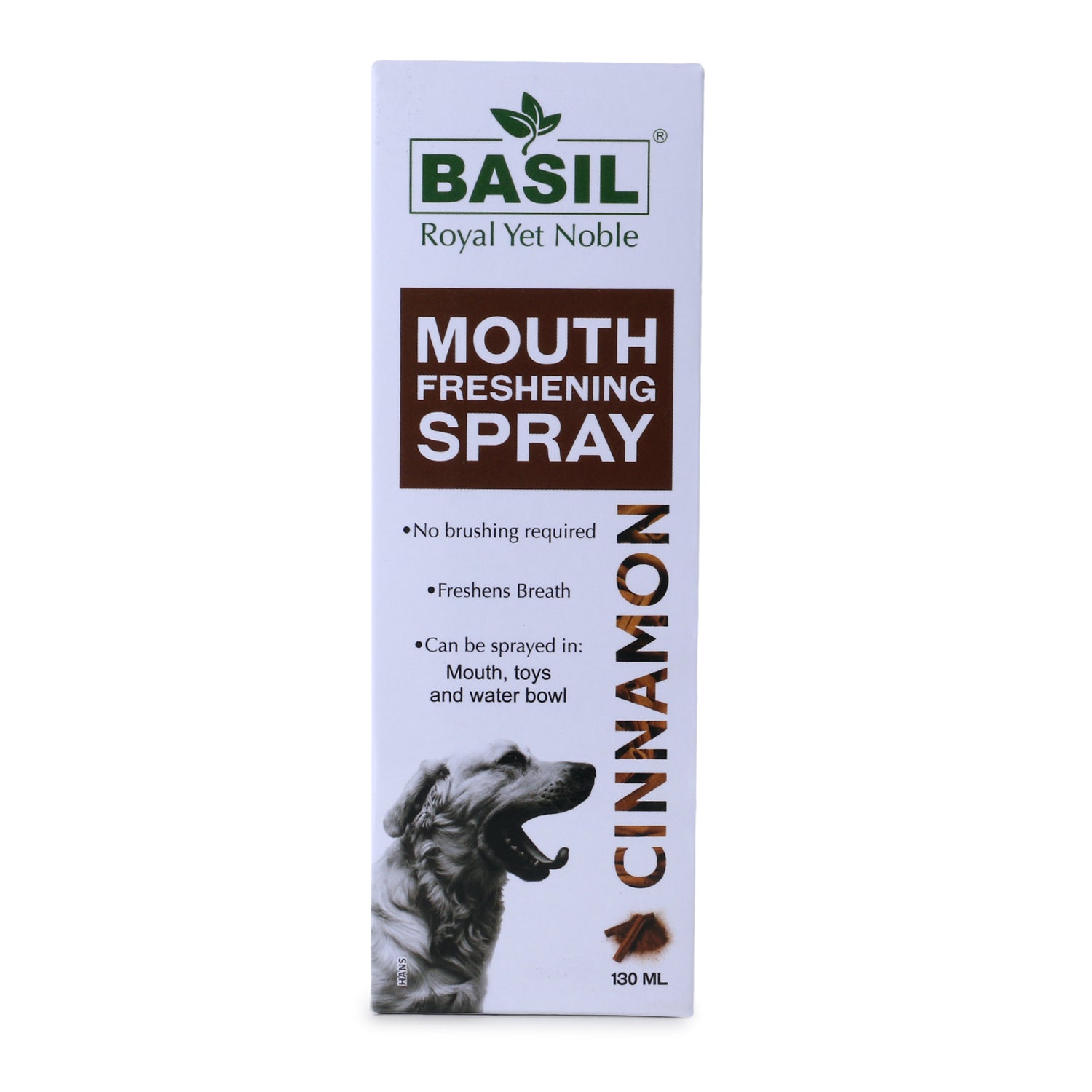 Basil - Mouth Spray Cinnamon 130ML