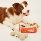 Hide&Seek Plush Rope Dog Toy