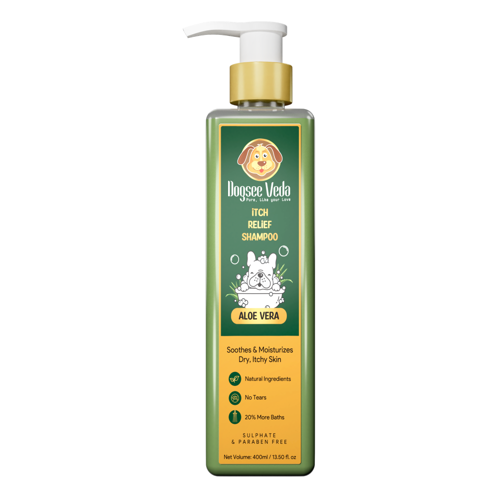 Veda Aloe Vera: Itch Relief Dog Shampoo