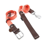 Eco-Luxe Collar and Leash Set (Neon Peach)