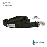 Pet Glam - Loki -  Leash With Padded Handle & Heavy Duty Hardware - 5 Feet Long 1 Inch Wide