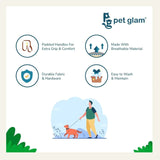 Pet Glam- Nemo - Reflective Leash For Dogs With Soft Padded Handel 5 Ft Long 1 Inch Wide