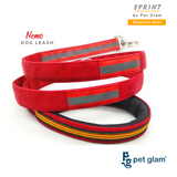 Pet Glam- Nemo - Reflective Leash For Dogs With Soft Padded Handel 5 Ft Long 1 Inch Wide