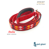 Pet Glam- Stella - Leash For Dogs With Soft Padded Handel 5 Ft Long 1 Inch Wide