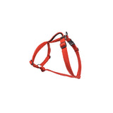 Cotton Adjustable Dog H-Harness (Red)